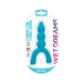 Tongue Star Thrill Seeker Tongue Vibe With Pleasure Ribs Blue - SexToy.com