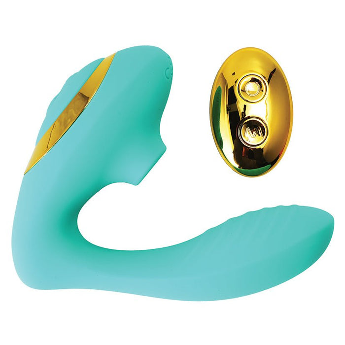 Tracy's Dog OG Pro 2 Clitoral Sucking Vibrator-Teal - SexToy.com