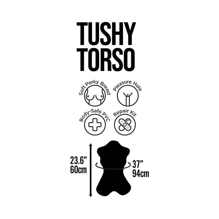 Tushy Torso Blow Up Doll W Vaginal Hole - SexToy.com