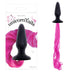 Unicorn Tail Butt Plug - Pink - SexToy.com