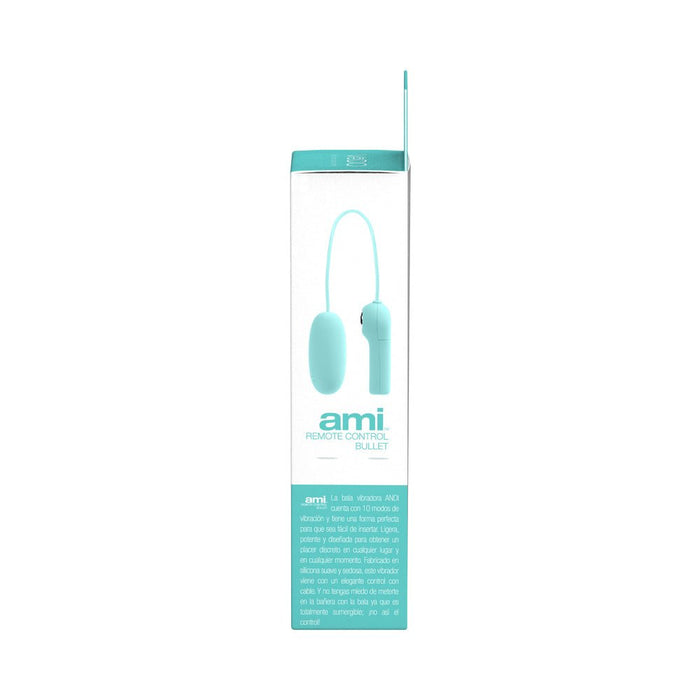 VeDO AMI Remote Control Bullet - Tease Me Turquoise - SexToy.com