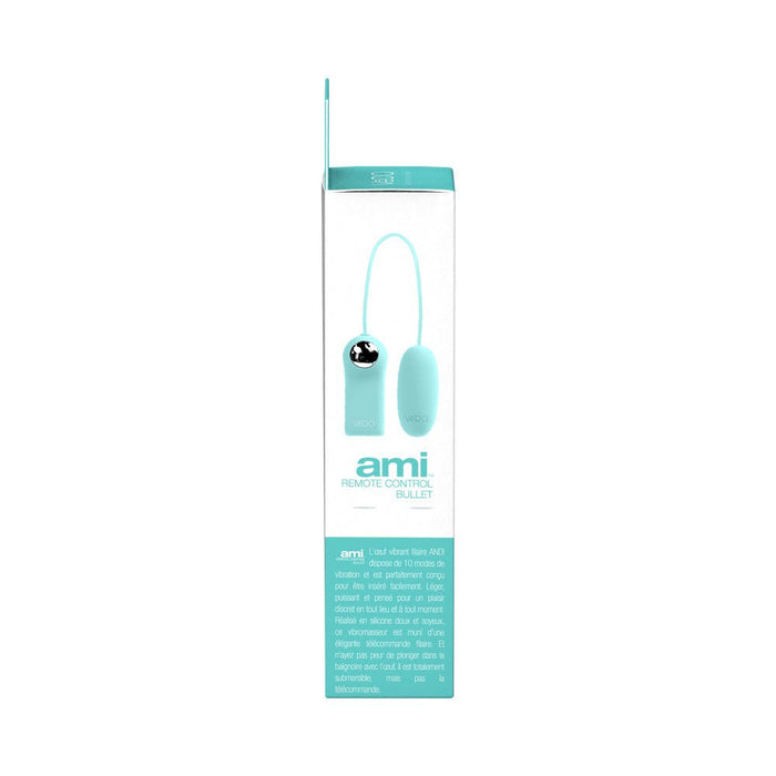 VeDO AMI Remote Control Bullet - Tease Me Turquoise - SexToy.com