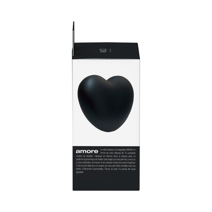 Vedo Amore Rechargeable Pleasure Vibe Black - SexToy.com