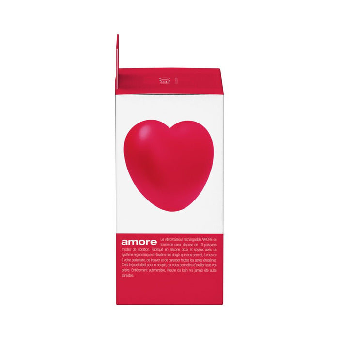 Vedo Amore Rechargeable Pleasure Vibe Red - SexToy.com