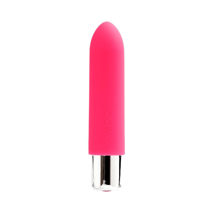 VeDO Bam Mini Rechargeable Bullet Vibe - Foxy Pink - SexToy.com