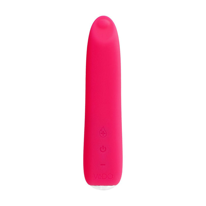 Vedo Boom Rechargeable Warming Silicone Slimline Vibrator Pink - SexToy.com