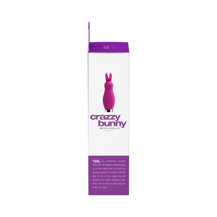 VeDO Crazzy Bunny Rechargeable Bullet - Perfectly Purple - SexToy.com