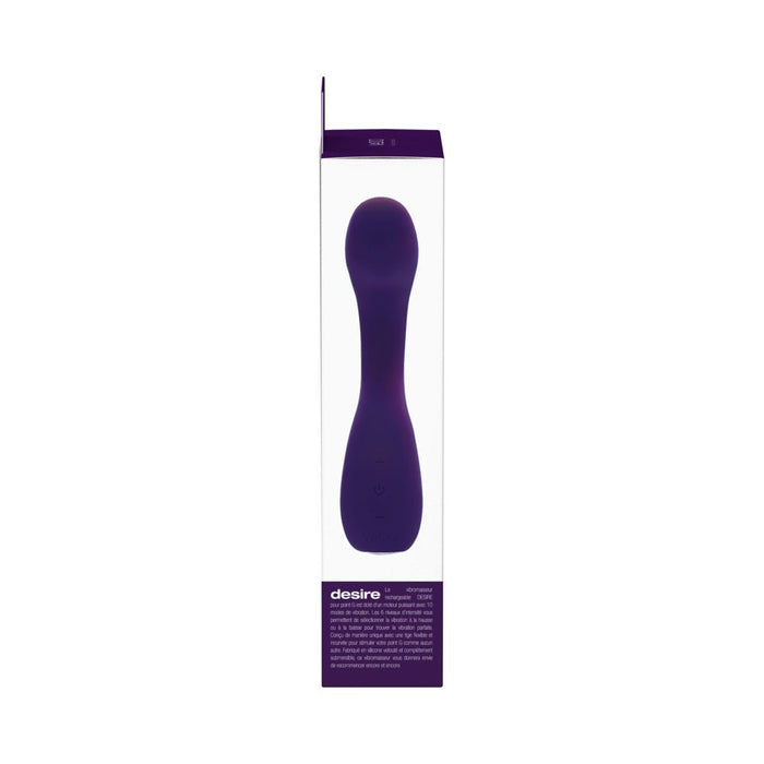 Vedo Desire Rechargeable G - spot Vibe Purple - SexToy.com