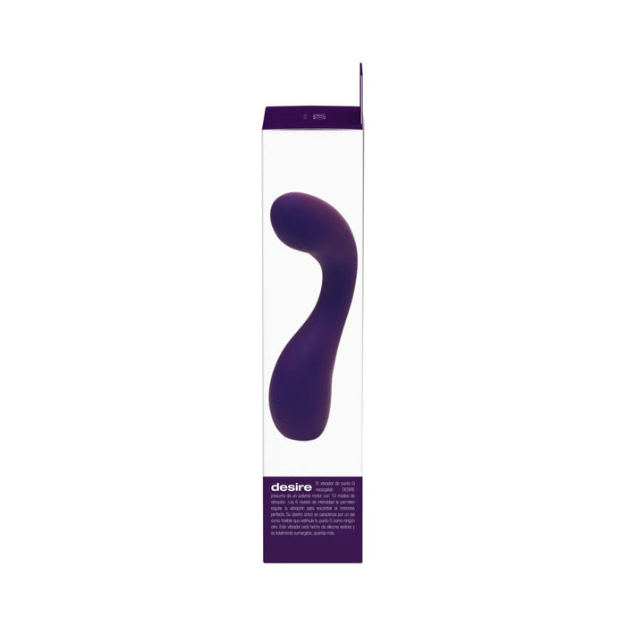 Vedo Desire Rechargeable G - spot Vibe Purple - SexToy.com