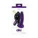 Vedo Diki Rechargeable Vibrating Dildo With Harness Deep Purple - SexToy.com