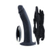 Vedo Diki Rechargeable Vibrating Dildo With Harness Just Black - SexToy.com