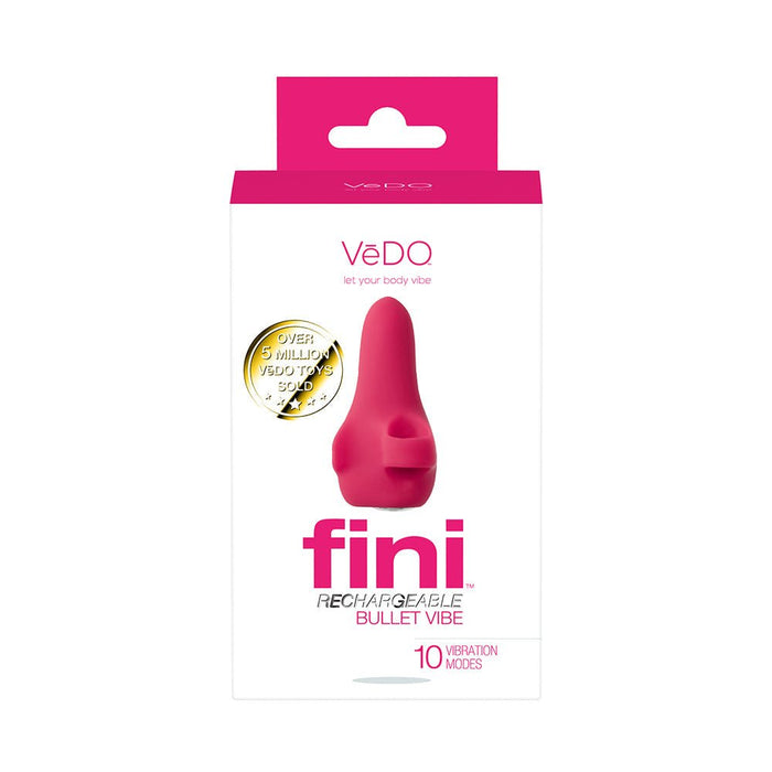 Vedo Fini Rechargeable Bullet Vibe Pink - SexToy.com