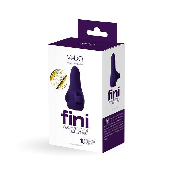 Vedo Fini Rechargeable Bullet Vibe Purple - SexToy.com