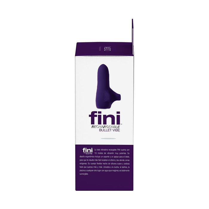 Vedo Fini Rechargeable Bullet Vibe Purple - SexToy.com