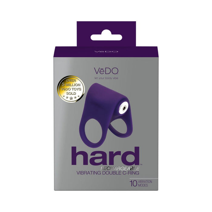 Vedo Hard Rechargeable C - ring Purple - SexToy.com