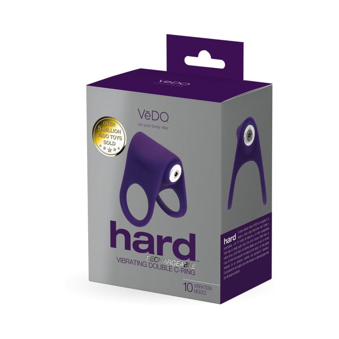 Vedo Hard Rechargeable C - ring Purple - SexToy.com