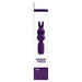 Vedo Hopper Bunny Rechargeable Silicone Mini Wand Vibrator Purple - SexToy.com