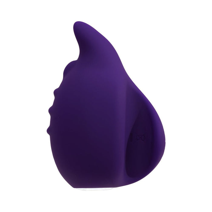 Vedo Huni Rechargeable Finger Vibe Deep Purple - SexToy.com