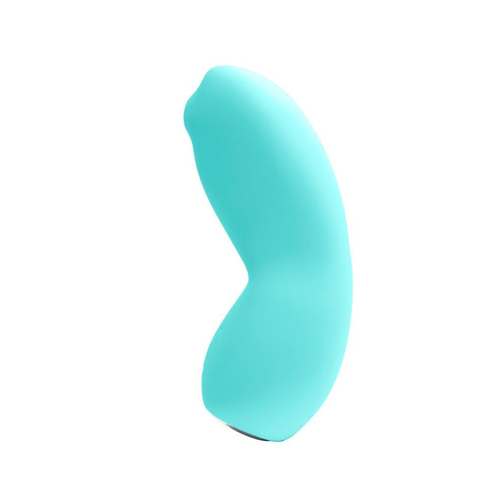 VeDO Izzy Rechargeable Clitoral Vibe - Turquoise - SexToy.com