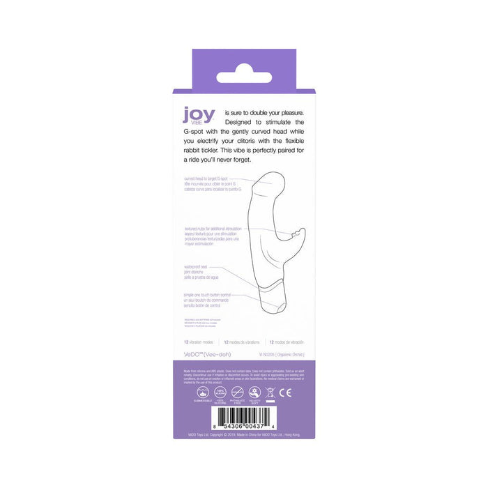 VeDO Joy Mini Vibe - Orgasmic Orchid - SexToy.com