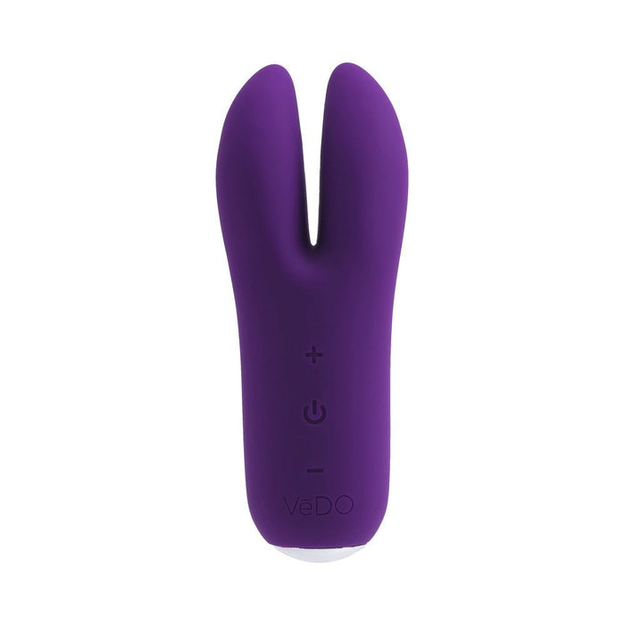 Vedo Kitti Rechargeable Dual Vibe Deep Purple - SexToy.com