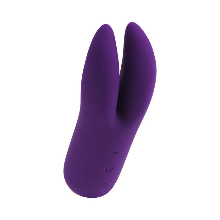 Vedo Kitti Rechargeable Dual Vibe Deep Purple - SexToy.com