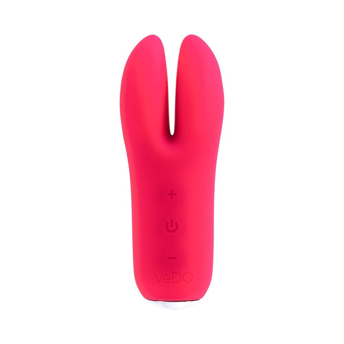 Vedo Kitti Rechargeable Dual Vibe Foxy Pink - SexToy.com