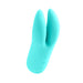 Vedo Kitti Rechargeable Dual Vibe Tease Me Turquoise - SexToy.com