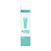 Vedo Kitti Rechargeable Dual Vibe Tease Me Turquoise - SexToy.com