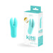 Vedo Kitti Rechargeable Dual Vibe Tease Me Turquoise - SexToy.com