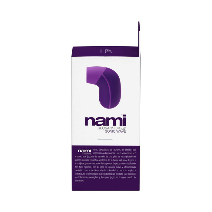 Vedo Nami Rechargeable Sonic Vibe Deep Purple - SexToy.com