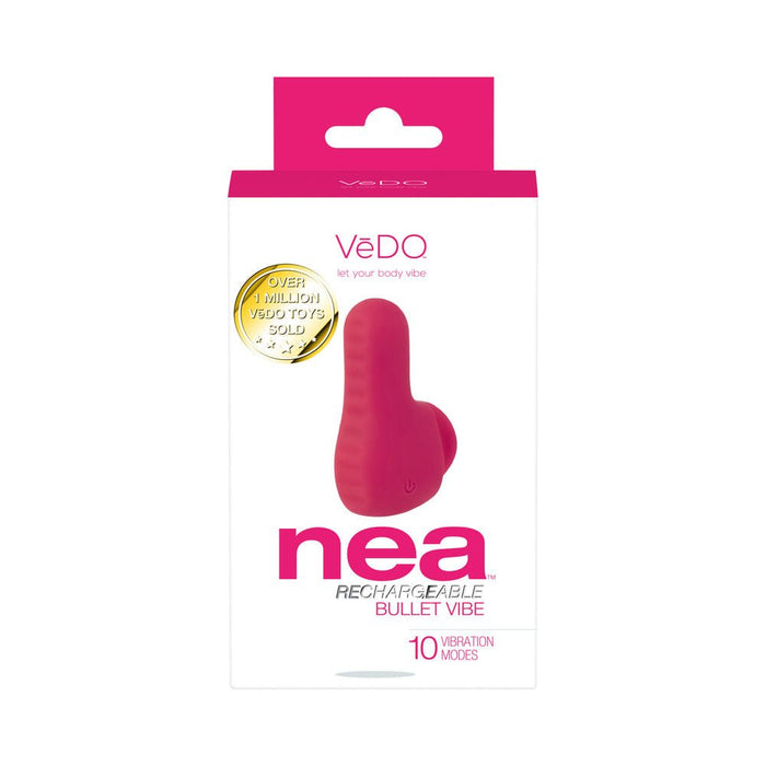 Vedo Nea Rechargeable Finger Vibe Foxy Pink - SexToy.com