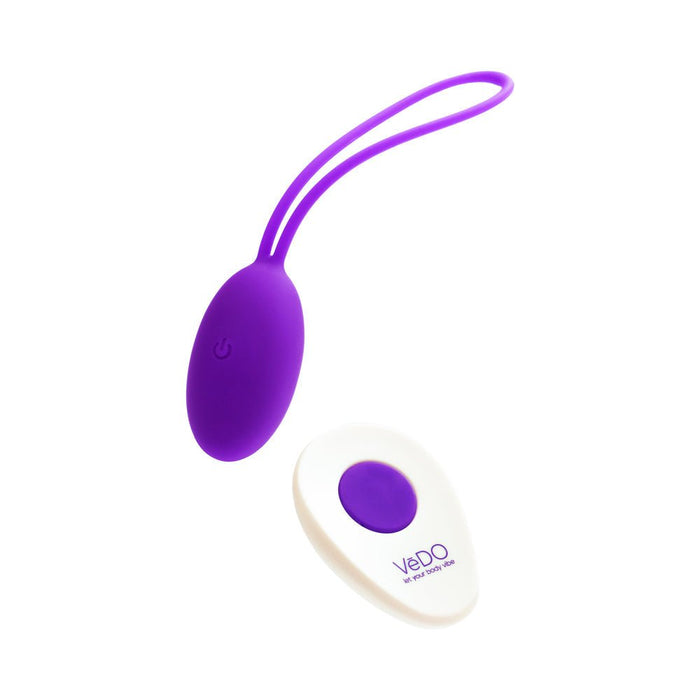 VeDO Peach Rechargeable Egg Vibe - Into You Indigo - SexToy.com