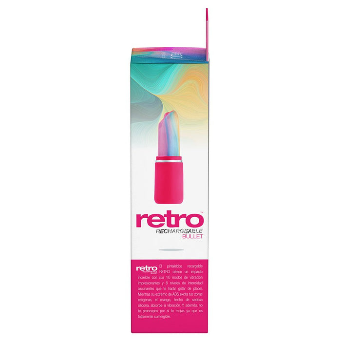 Vedo Retro Rechargeable Bullet Pink - SexToy.com