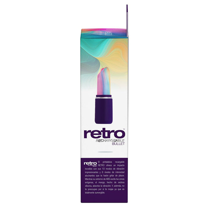 Vedo Retro Rechargeable Bullet Purple - SexToy.com