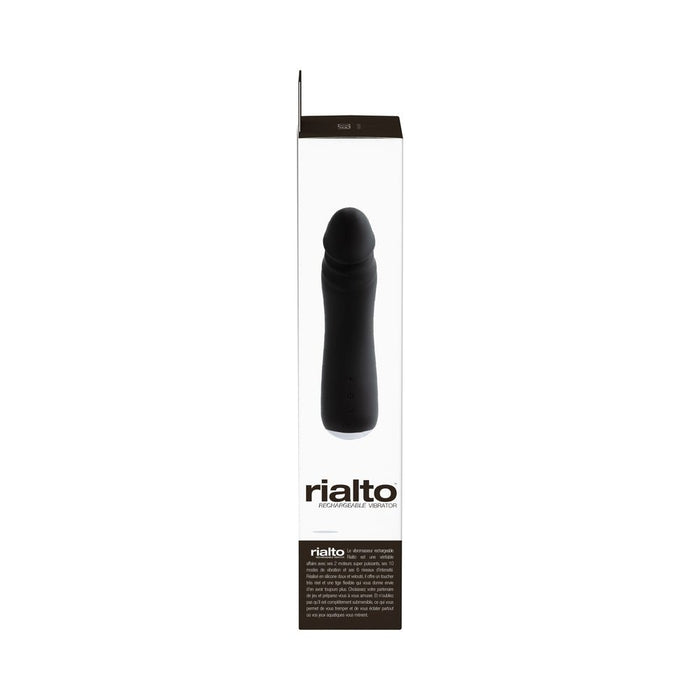 Vedo Rialto Rechargeable Vibe Black Pearl - SexToy.com