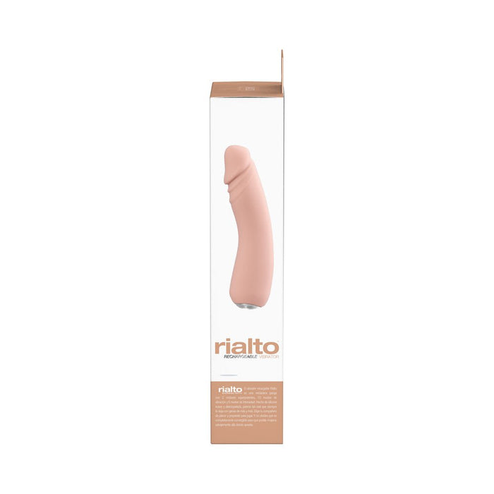 Vedo Rialto Rechargeable Vibe Vanilla - SexToy.com