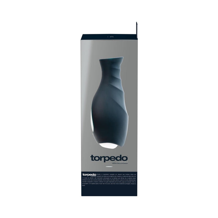 VeDo Torpedo Vibrating Stroker Black - SexToy.com