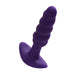 Vedo Twist Rechargeable Silicone Vibrating Anal Plug Purple - SexToy.com