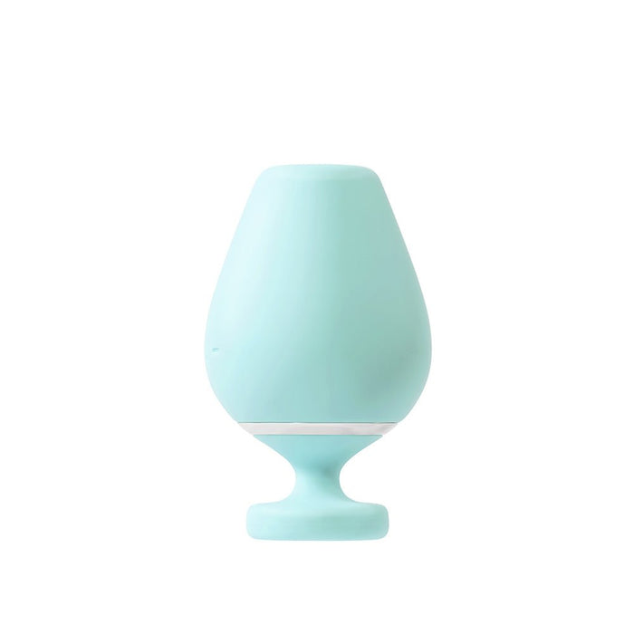 Vedo Vino Rechargeable Vibrating Sonic Vibe Turquoise - SexToy.com