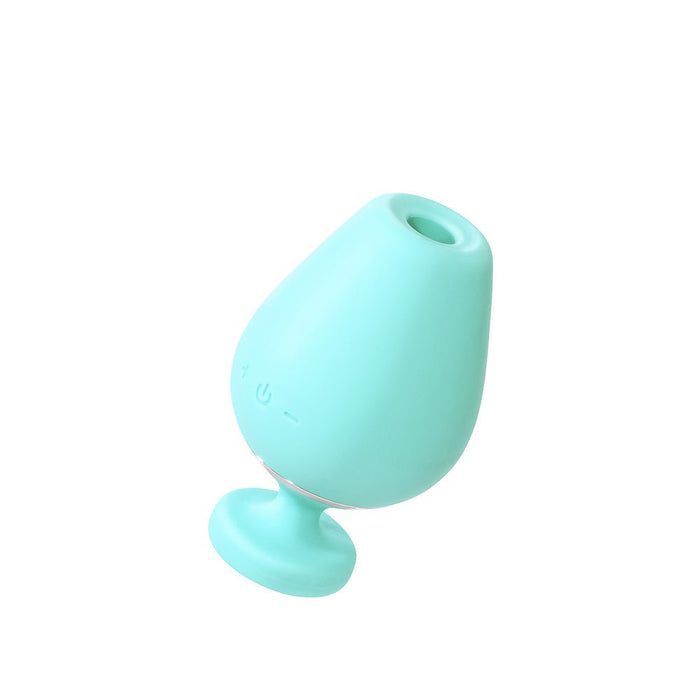 Vedo Vino Rechargeable Vibrating Sonic Vibe Turquoise - SexToy.com