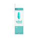 Vedo Vivi Rechargeable Finger Vibe Tease Me Turquoise - SexToy.com