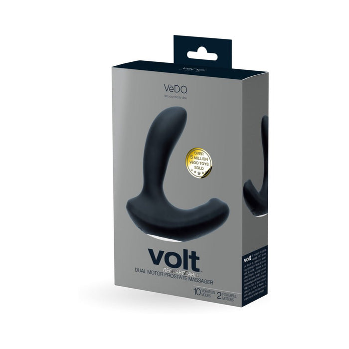 Vedo Volt Rechargeable Prostate Vibe Black - SexToy.com