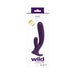 Vedo Wild Rechargeable Dual Vibe Purple - SexToy.com