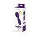 Vedo Wini Rechargeable Mini Wand Deep Purple - SexToy.com