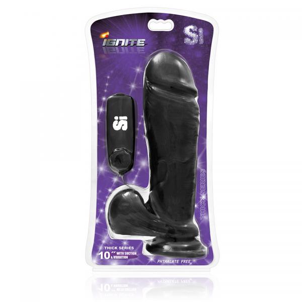 10 inches Thick Cock Balls Vibrating Dildo | SexToy.com