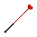 20in Flexi Crop- Red Heart Shape Leather Tip - SexToy.com