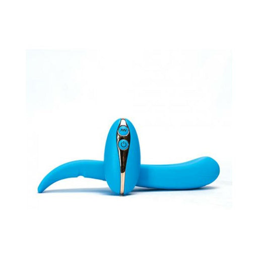 2chooselove The Luvslide Couples Vibrator W/remote - Blue - SexToy.com