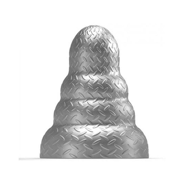 665 Stretch'r Tripole Butt Plug - M Gun Metal - SexToy.com