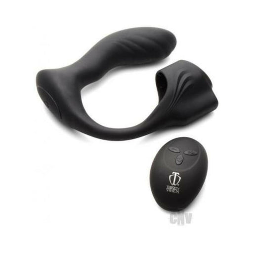 7x Silicone Prostate Plug With Ball Stretcher And Remote - SexToy.com